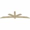 Ekena Millwork Alberta Rough Sawn Timber Gable Bracket, Douglas Fir, 108"W x 36"H x 2"D x 6"F, 8/12 Pitch GBW108X36X0206ALB00RDF - alternate 4